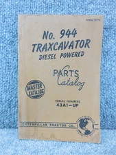 OEM Factory CAT Caterpillar Diesel 944 Dozer 43A Parts Catalog Book Manual