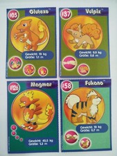 Pokemon Karten 4 Stück Erster Film,  Pikaku 98