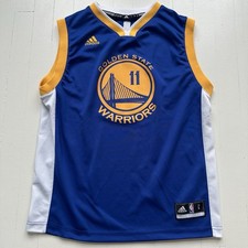 Adidas Klay Thompson Golden State Warriors Youth Large Basketball Jersey