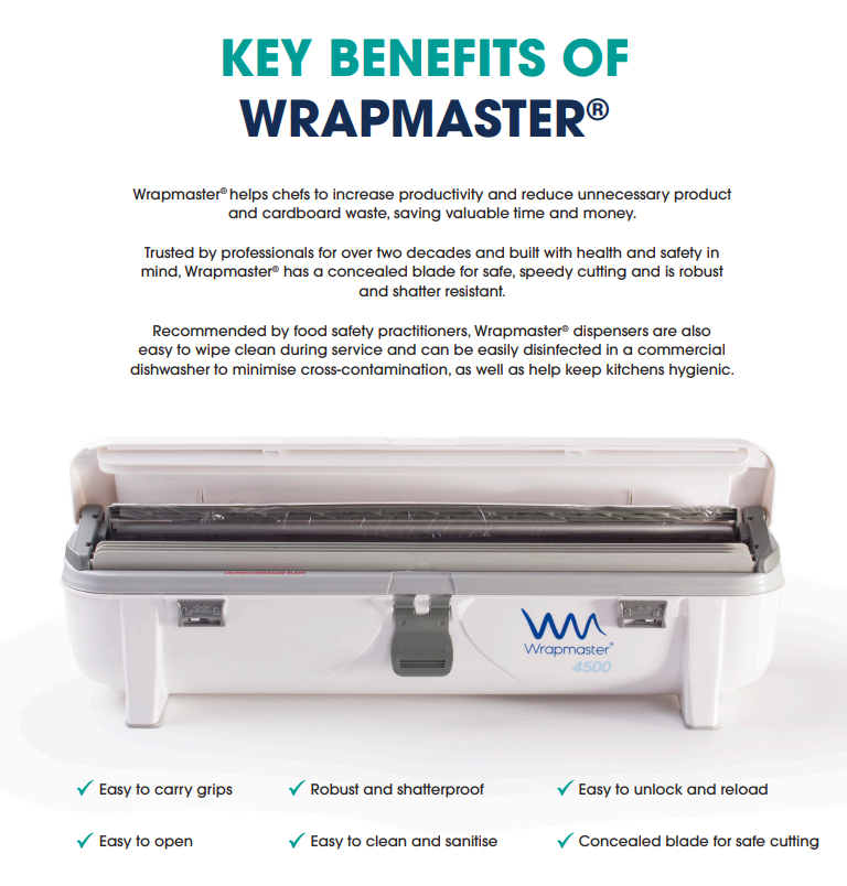 Wrapmaster 4500 Cling Film and Foil Dispenser (63M97) for sale online