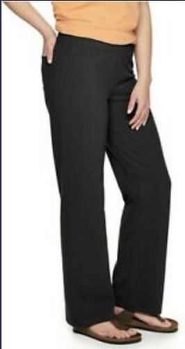 Knit Straight-Leg Pants Size S Retail 