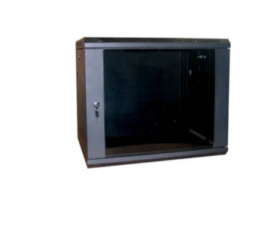 WB6.390SG-BK - Excel Environ WR390 Wandregal Netzwerk Datenschrank 6HE Deep Black
