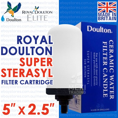 Durand Doulton Super Sterasyl Ceramic Water Filter Candle for Gravity