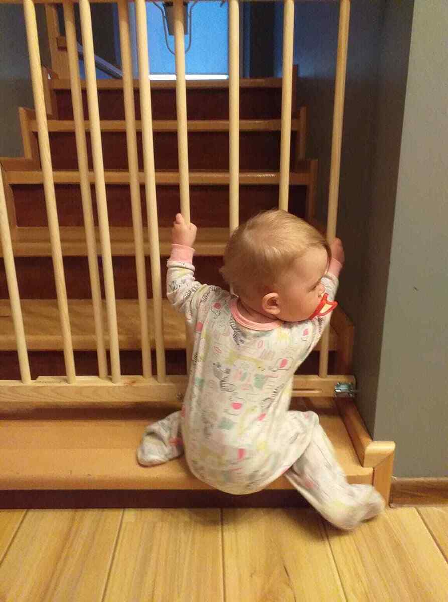 Türschutzgitter Treppenschutzgitter Schutzgitter Gitter Baby, 72
