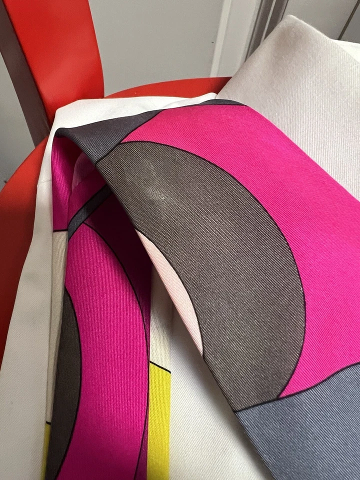 Corbata bufanda EMILLO PUCCI (de colección) Hermés  Foto 4 de 4