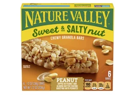 Nature Valley Granola Bars, Sweet and Salty Nut, Peanut