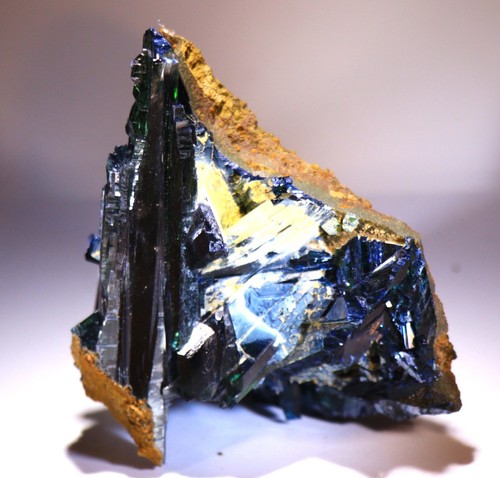 5.25 inch 1 lb 8.6 oz Gemmy Green Vivianite Specimen, Amazonas, Brazil! VN156 - Picture 5 of 6