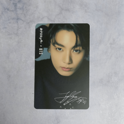 BTS Dispatch 10th Anniversary D'FESTA Exhibition Photo Ticket