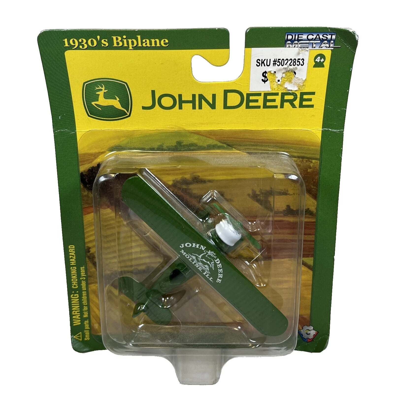 John Deere Contemporary Diecast Aircraft & Spacecraft