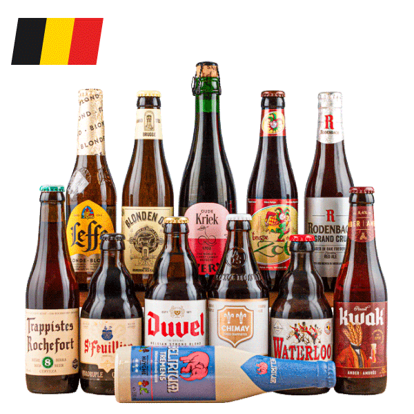 Beer Cartel Ultimate Belgium Beer Pack 12 Beers Can In Bottles By