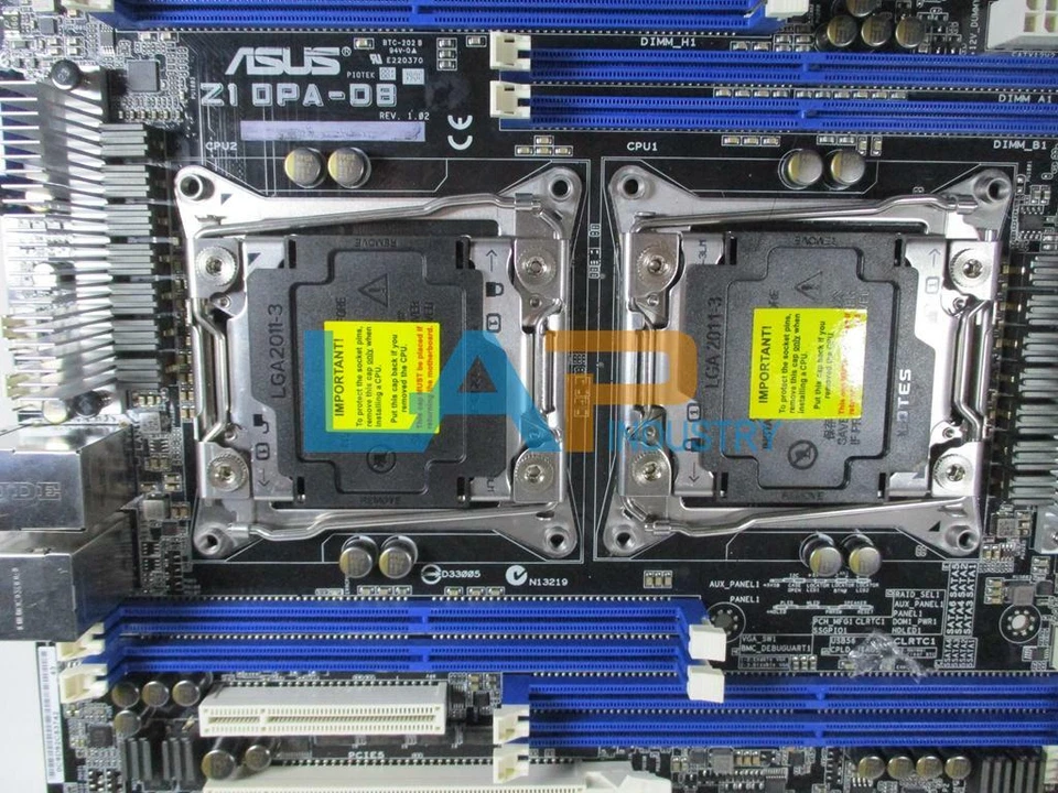 1PCS Used For ASUS Z10PA-D8 ATX Motherboard C612 DUAL CPU 2011-3 V3 - Image 2 of 4