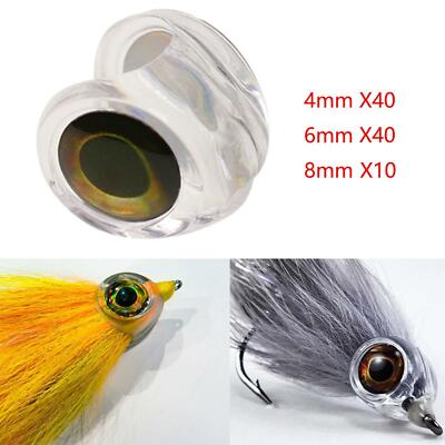 90pieces Clear Fly Tying Fish Mask Streamer Pike Bass Trout Tying Material  UK