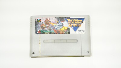 Jeu Super Nintendo (Super Famicom) : THUNDER SPIRITS - Version Japonaise (NTSC-J) - État Correct