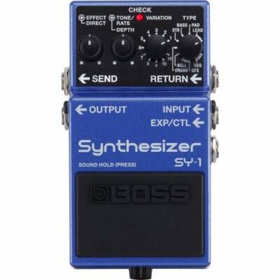 Boss SY-1 Synthesizer-Gitarren-Effekt-Stomp-Pedal NEU aus Japan