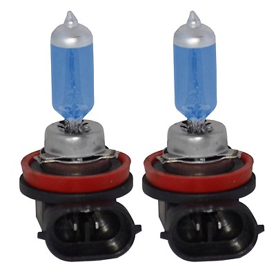 Set 2 Glühbirnen Verbessert 4600K H11 12V/55W Super Plasma White Simoni Racing