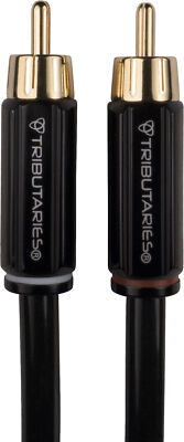 Tributaries Series 4 RCA Audio cables 1 meter pair