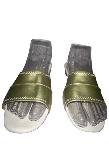 Womens 8.5 (Mens 7) NOBULL Slides Black Green Slip On Casual  display picture 2