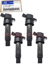 4X GENUINE Ignition Coil for 12-17 Hyundai Veloster Turbo Forte Koup 27301-2B110