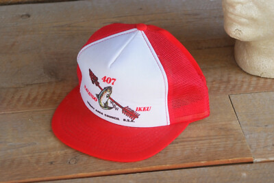 Vintage Tendoy Boy Scouts Navando IKEU Trucker Snapback Mesh Hat Cap Young An 