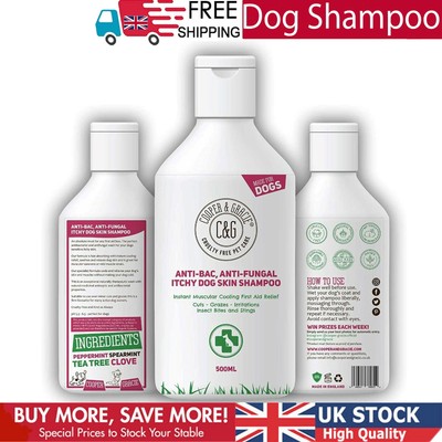 antifungal dog shampoo uk
