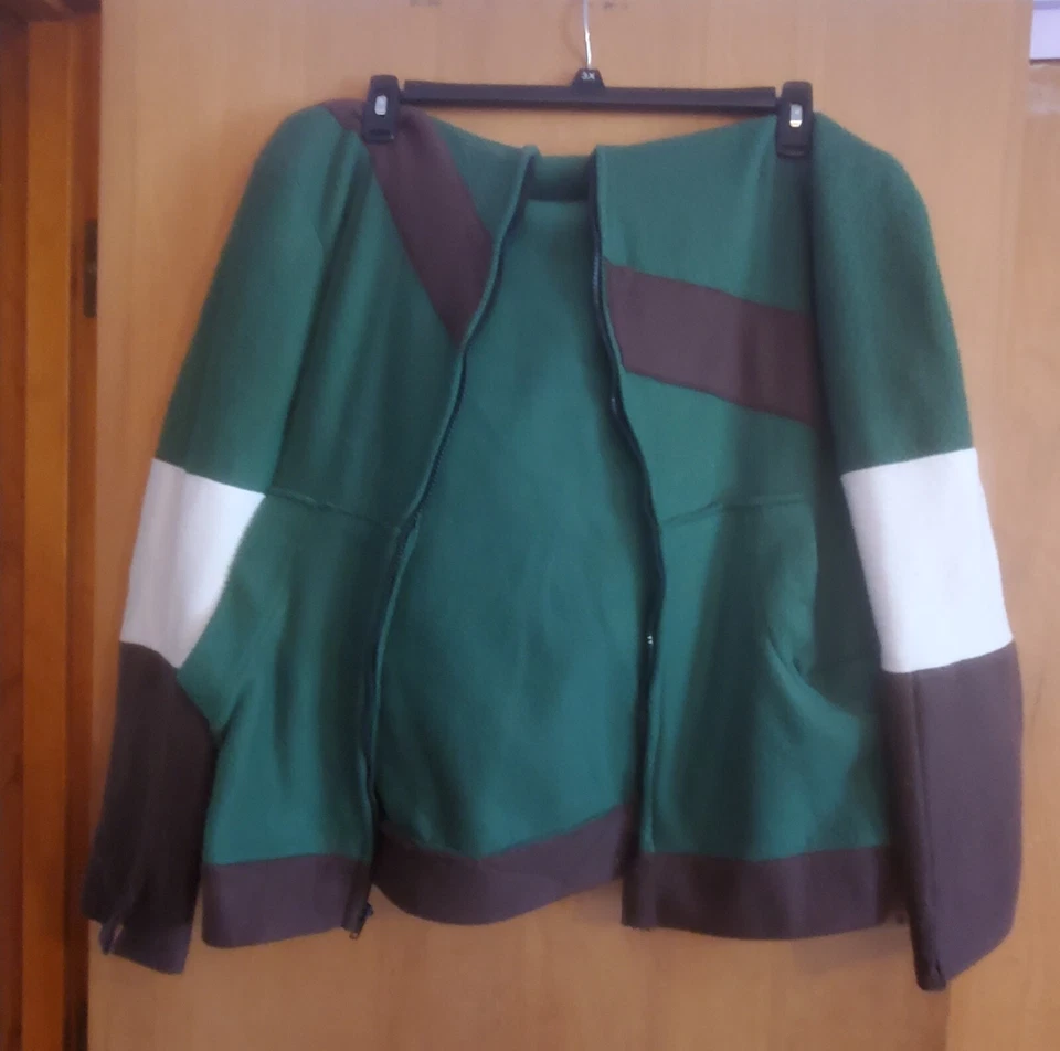 Hecho a mano Legend of Zelda Link Chaqueta polar Disfraz de Halloween Juegos con disfraces Niños 8-10 Foto 4 de 4