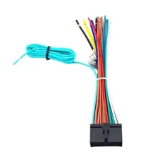 New Wire Harness for DUAL XDVD256BT Car Radio 20 Pin Replacement Part