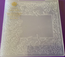 Anna Griffin Birds and Branches Square Embossing Folder RARE