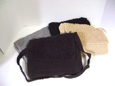 Casual Knit Crochet Cross Body Shoulder Bag Purse Fold Over Flap Choose Color   