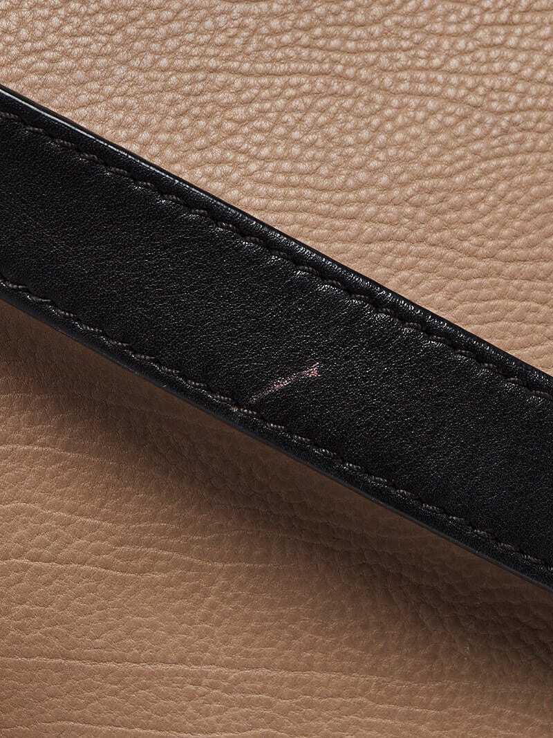 Celine Tri-Color Leather Medium Trapeze Bag - image 7