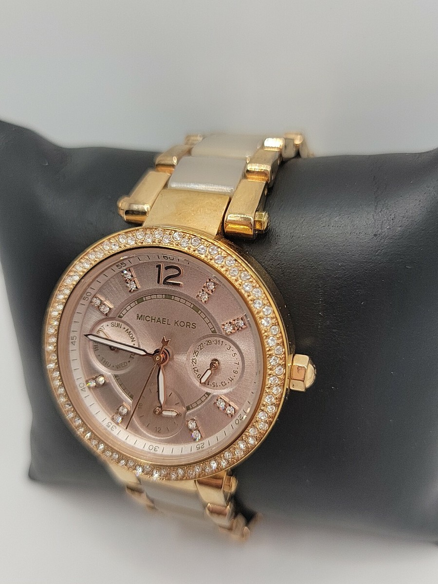 Michael Kors Mini Parker MK6110 Women Stainless Steel Analog  display picture 1