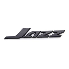Car Rear Trunk Lid Glossy Black JAZZ 3D Emblem Badge Nameplate for Jazz SE SR EX