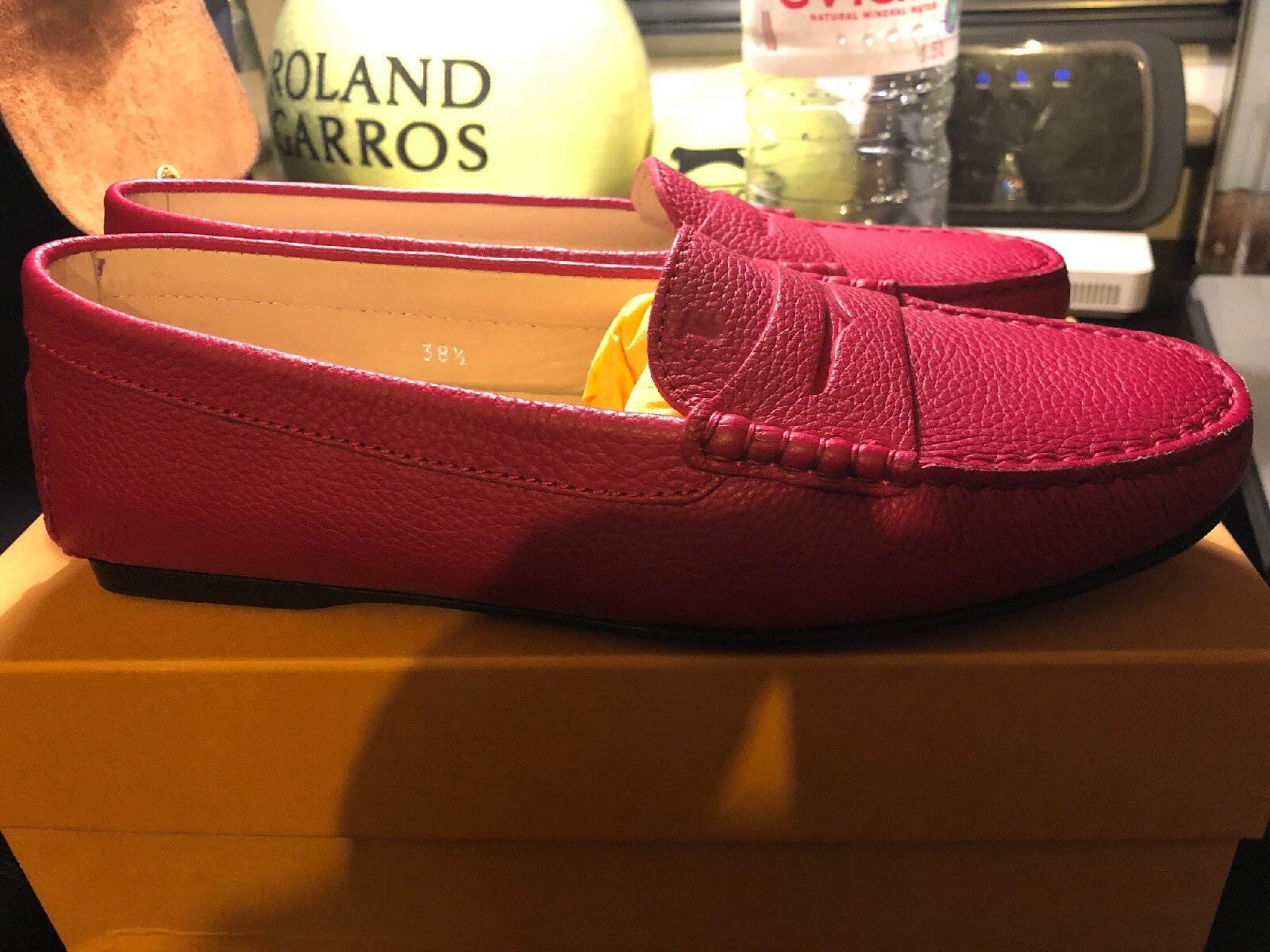 TOD’S Mocassini Tods Gomma Lu Moc Fushia in pelle da donna Regno Unito 5 5