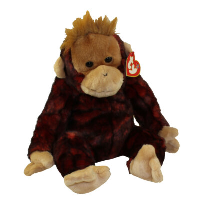 TY Beanie Buddy - SCHWEETHEART the Orangutan (Large Size - 18 inch) - MWMTs