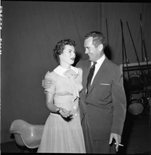 Barbara Hale Frank Lovejoy Vintage Original 2.25 x 2.25 Camera Negative