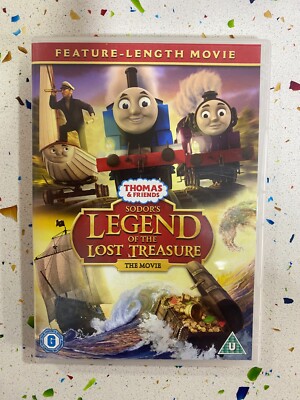 THOMAS & FRIENDS DVD SODOR´S LEGEND OF THE LOST TREASURE THE MOVIE - BONUS SINGS