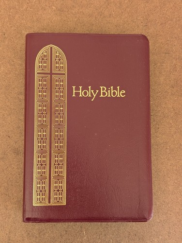 Holy Bible KJV GIANT PRINT Red Letter Concordance Regency 885CBG 1990 Burgundy