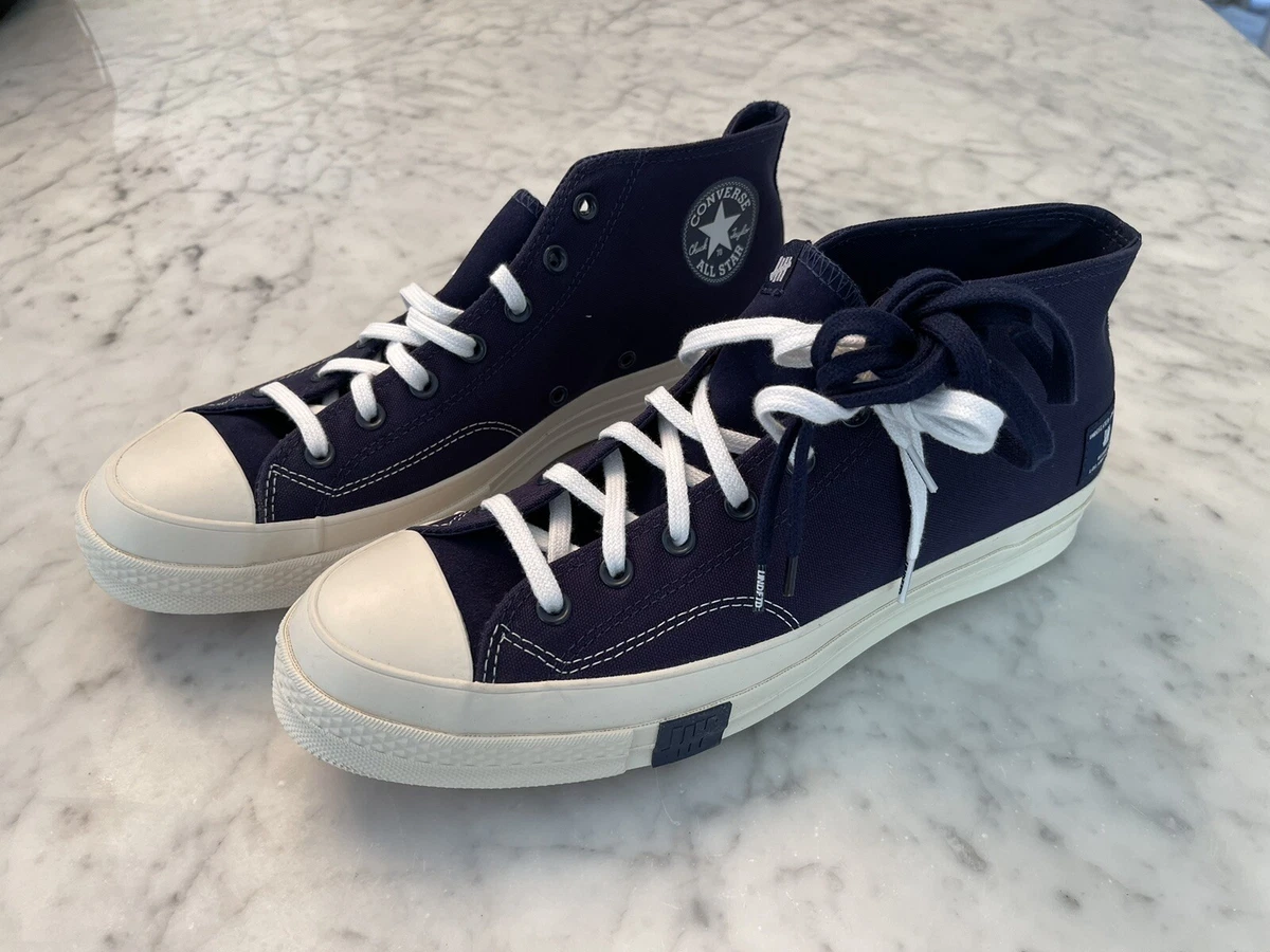 Converse Undefeated Chuck 70 Mid Size 13 Black Iris Parchment 100 Authentic