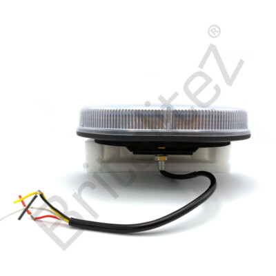 Brititez Bolt-on gelbe LED klare Linse Mini Lightbar Erholung blinkende Beacons