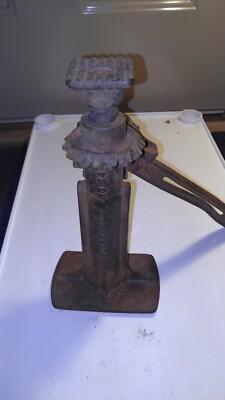 Antique Vehicle Jack Elite MFG. Ashland Ohio Reliable No. 34 | eBay
