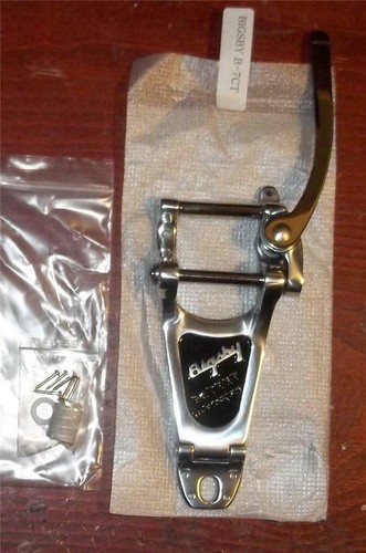 Bigsby® B7 Vibrato Saitenhalter ~ Arch Top Solid & Semi Hollow Body Gitarren ~ Brandneu - Bild 2 von 5