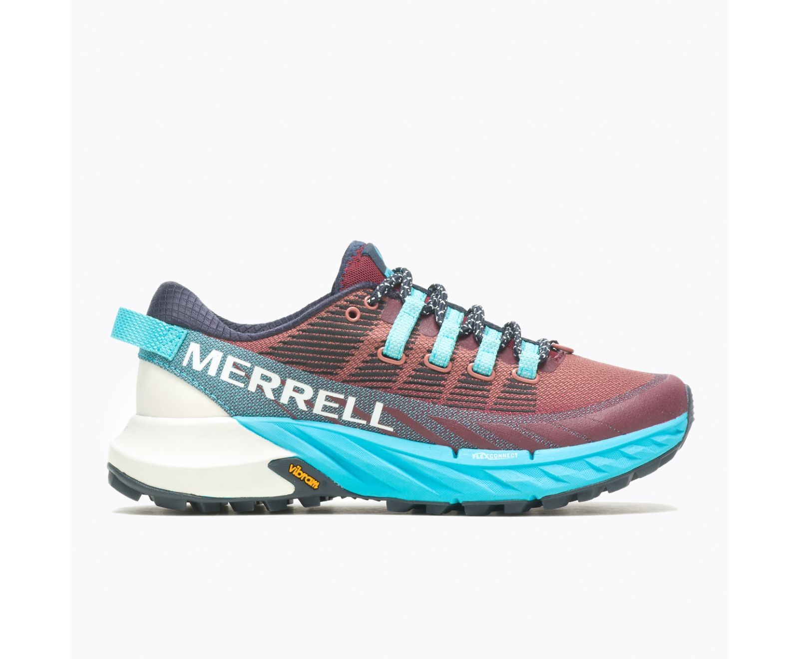 MERRELL Merrel agiliy peak 4 donna scarpa da trail running colore cabernet atoll rosso a