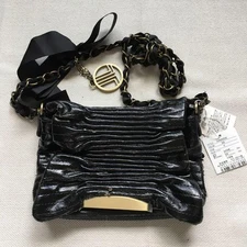 LANVIN en Bleu Pouch Black