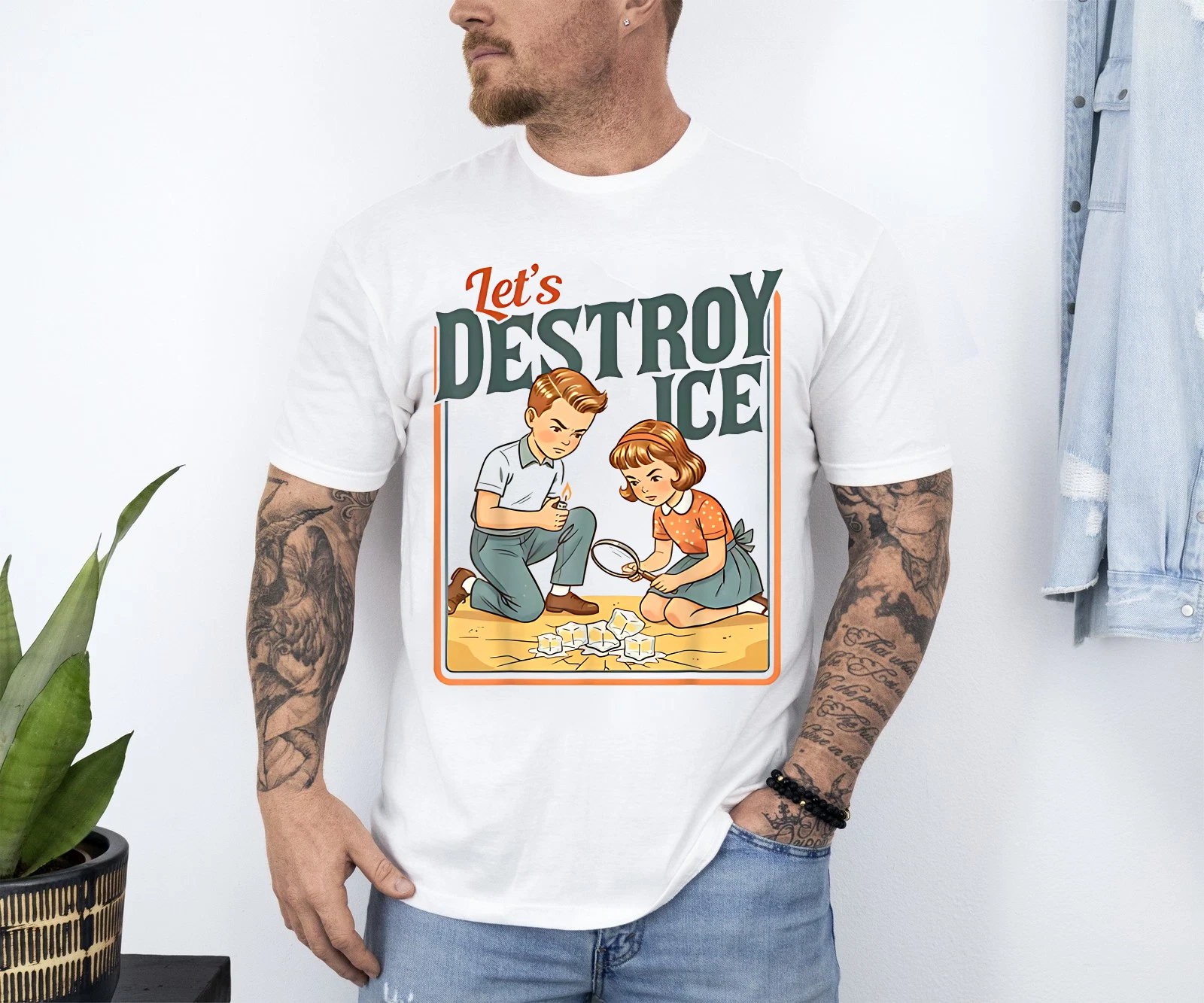 Abolish ICE Tees Let's Destroy Ice T-Shirt