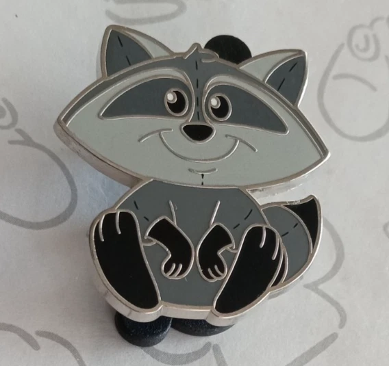 Meeko the Raccoon Pixie Plush Pocahontas 2024 Mystery Disney Pin 165674