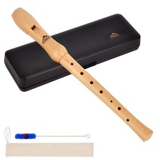 Recorder Instrument for Adults Beginners Maple Wood C Key Soprano Recorder Ge...