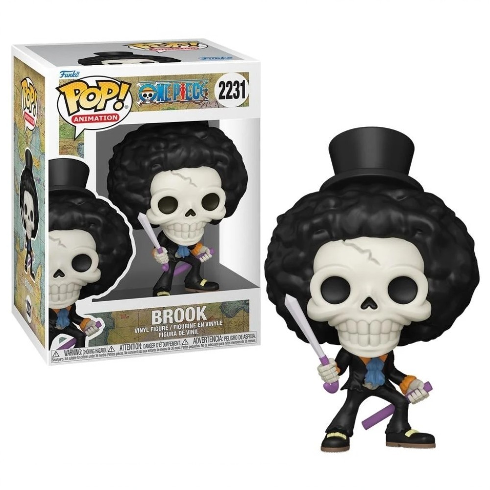 One Piece Funko Pop! Brook #2231 Refresh NEW IN STOCK SHIPPING