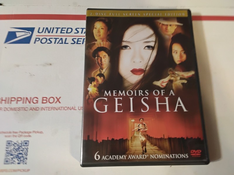 Memoirs of A Geisha, Full Screen DVD, Usa VG 