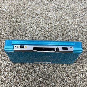Nintendo 3DS Handheld System Aqua Blue With Charger Tested Working