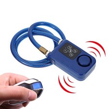 Serrure D'Alarme de Vibration Antivol pour Moto Électrique avec Code Bleu M6Z3