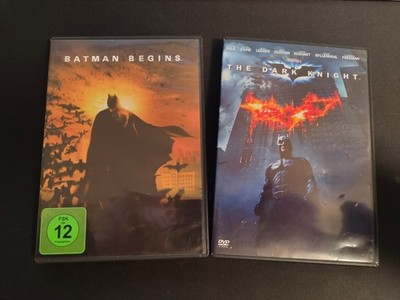 Batman Begins + The dark knight  (DVD) Konvolut